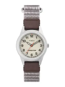 Timex Women Brass Dial & Straps Analogue Watch TW4B25700JQ