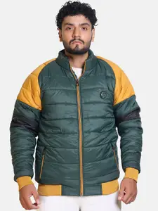 BAESD Men Colourblocked Outdoor Puffer Jacket