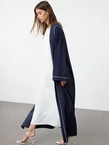 Trendyol V-Neck Longline Open Front Shrug