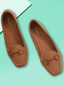 Bata Women Loafers with Buckles
