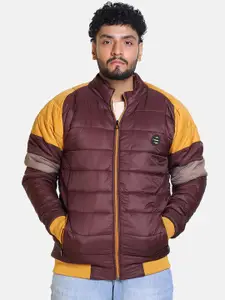 BAESD Men Colourblocked Outdoor Puffer Jacket