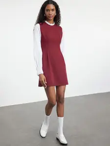 Trendyol Colourblocked Sheath Dress