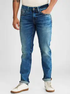 SPYKAR Men Skinny Fit Low-Rise Light Fade Stretchable Jeans