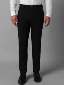 Louis Philippe Men Solid Regular Fit Formal Trousers