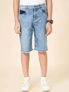 Coolsters by Pantaloons Boys Washed Denim Shorts