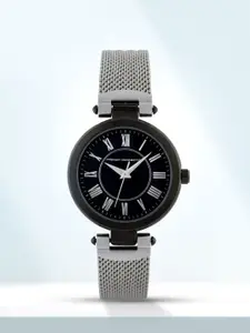 French Connection Dial & Stainless Steel Bracelet Style Straps Analogue Watch FCW14SM