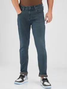 SPYKAR Men Skinny Fit Low-Rise Light Fade Stretchable Jeans
