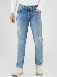 SPYKAR Men Skinny Fit Low-Rise Light Fade Stretchable Jeans