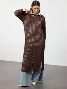 Trendyol A-Line Long Sleeves Dress Dress