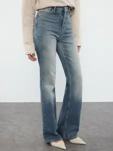 Trendyol Women Bootcut Heavy Fade Jeans