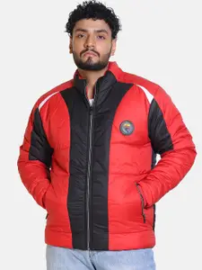 BAESD Men Colourblocked Outdoor Puffer Jacket