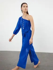 Trendyol One Shoulder Cotton Maxi Dress