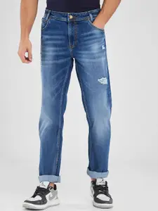 SPYKAR Men Mildly Distressed Light Fade Stretchable Jeans