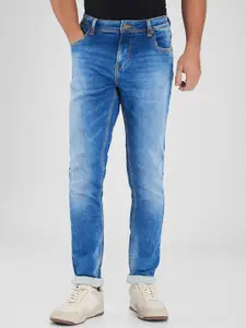 SPYKAR Men Skinny Fit Low-Rise Light Fade Stretchable Jeans