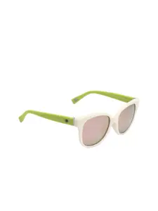MINI Cooper Women Square Sunglasses with Polarised and UV Protected Lens M38008-010P 55 S