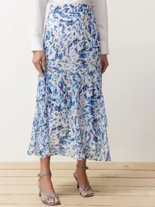 Trendyol Women Abstract Printed A-Line Maxi Skirt