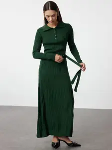 Trendyol Striped Maxi New Basics Dress