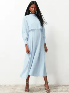 Trendyol Puff Sleeve Maxi Midi Dress