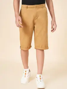 Coolsters by Pantaloons Boys Solid Regular Fit Mid-Rise Shorts