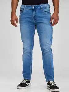 SPYKAR Men Slim Fit Heavy Fade Stretchable Jeans