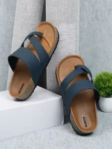 Kosher Men Solid Comfort Sandals