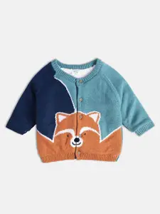 MINI KLUB Boys Colourblocked Cardigan