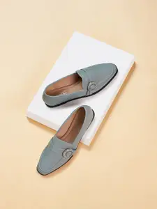 Forever Glam by Pantaloons Women Embellished PU Loafers