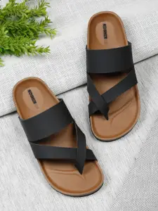 Kosher Men Synthetic Leather Comfort Sandals