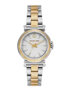 Michael Kors Women Dial & Stainless Steel Straps Analogue Watch MK7492I
