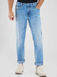 SPYKAR Men Mildly Distressed Heavy Fade Stretchable Jeans