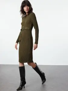 Trendyol Striped Sheath Dress