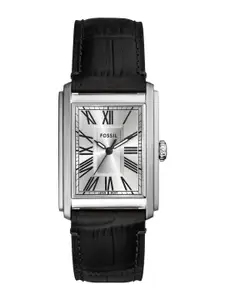 Fossil Men Dial & Leather Straps Analogue Watch FS6078I