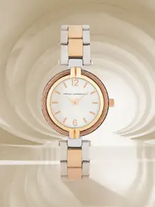 French Connection Women Alloy Dial & Stainless Steel Strap Analogue Watch FCW12RTM