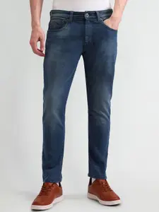 U.S. Polo Assn. Denim Co. Men Tapered Fit Heavy Fade Stretchable Jeans