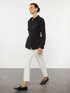 Trendyol Women Opaque Casual Shirt