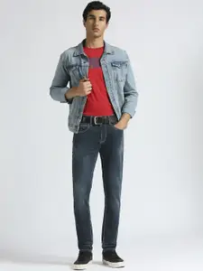 Pepe Jeans Men Mid-Rise Regular Fit Light Fade Stretchable Jeans