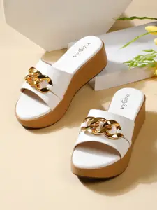 VALIOSAA Platform Peep Peep Toes