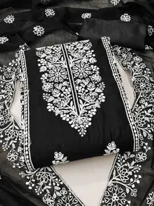 Ishin Ethnic Motifs Embroidered Unstitched Dress Material