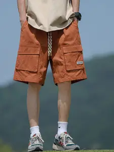 StyleCast Men Casual Mid-Rise Solid Loose Fit Shorts