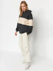 Trendyol Women Striped Sweatshirt