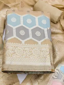 Ishin Ethnic Motifs Woven Design Unstitched Dress Material