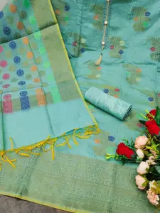 Ishin Ethnic Motifs Woven Design Unstitched Dress Material