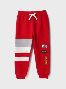 United Colors of Benetton Boys Printed Mid Rise Joggers