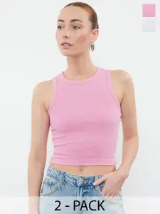Trendyol Cotton Tank Crop Top
