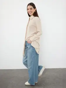 Trendyol Women Opaque Casual Shirt