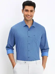 Allen Solly Men Slim Fit Opaque Printed Formal Shirt