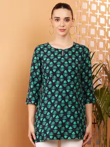 KALINI Floral Printed Kurti