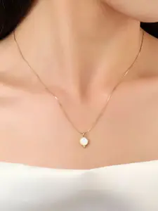 SALTY Poshy Marble Pendant With Chain