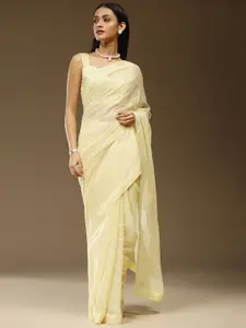 KALINI Embellished Sequinned  Saree