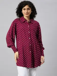 Roadster Printed Casual Shirt